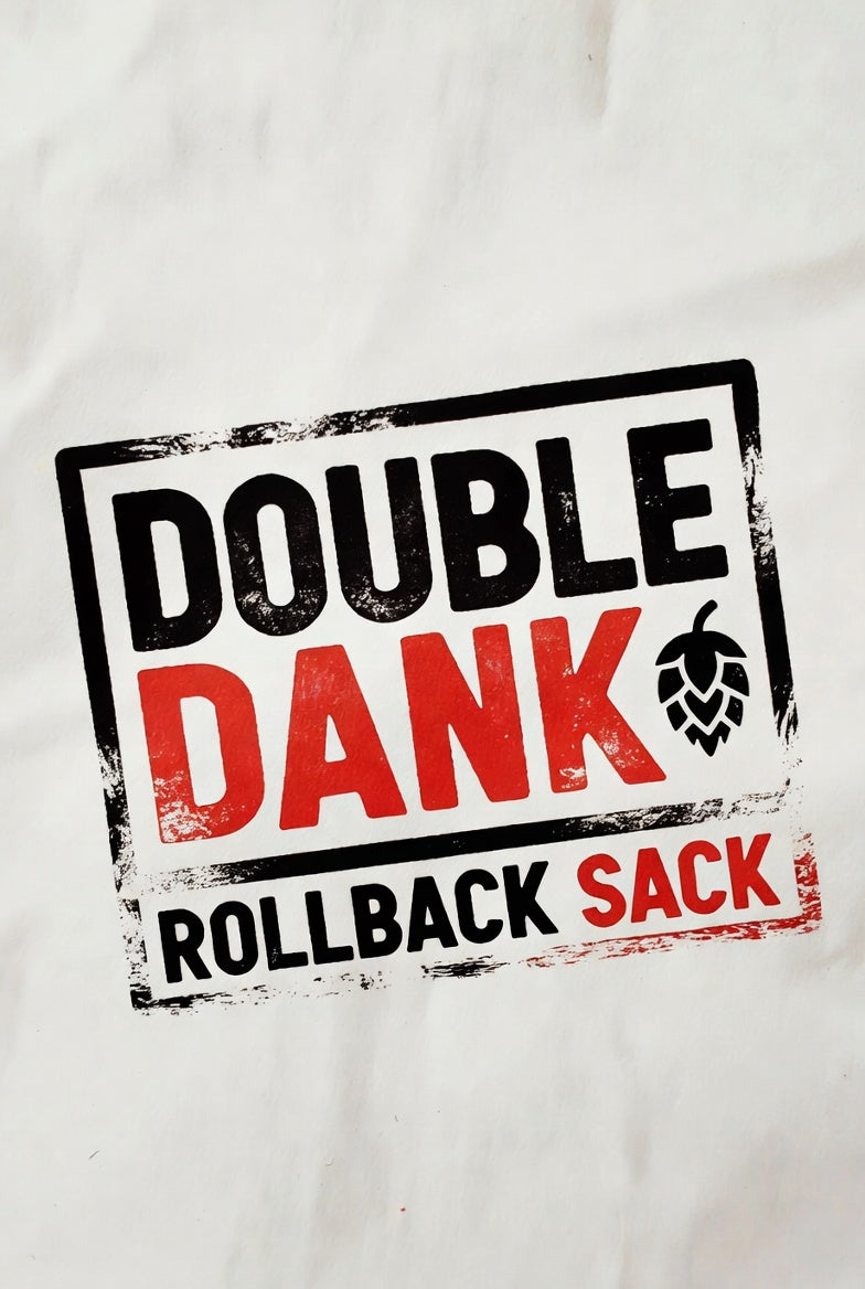 double dank brewing supply grain sack promotional image