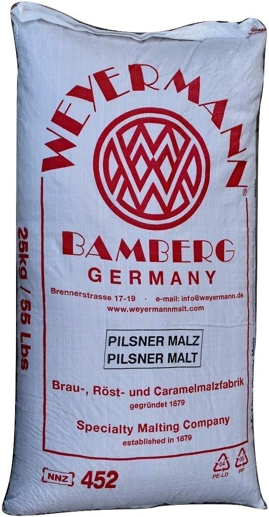 weyermann pilsner base malt 55lb sack